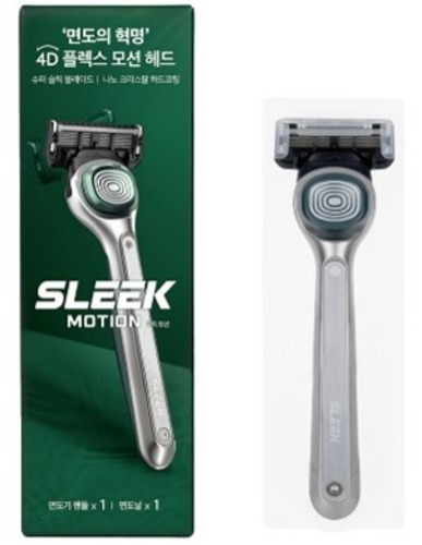[도루코 슬릭] 모션 면도기팩_면도기1EA