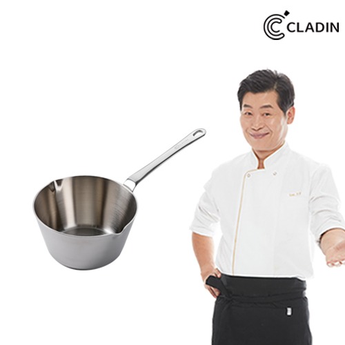 [클래딘] 이연복쉐프 스테인리스 통3중 16cm 밀크팬