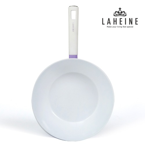[라헨느] 더 퀸 포토프 퍼플 세라믹 IH WOK 28cm