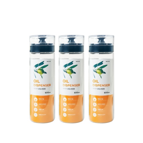 [세프웨어] 오일/양념병 600ml 3조세트  DYC-CWO-6003P
