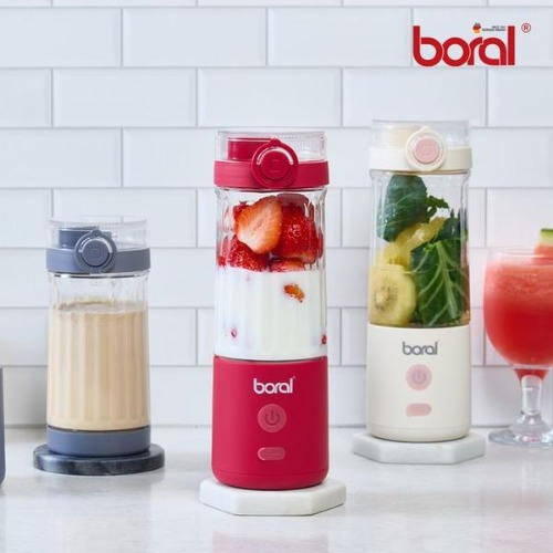 보랄 쉐이크 무빙 무선 블렌더 1+1 BR-600BL