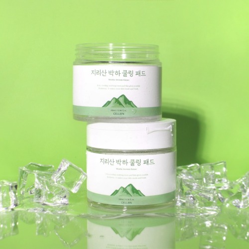 셀비엔 지리산 박하쿨링 토너패드 70매