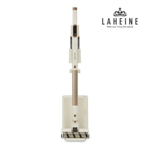 라헨느 더 퀸 슬림 플러피 듀얼헤드 BLDC 클린스테이션 무선청소기 LHN-VS800W