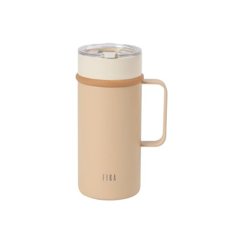 [네오플램] 피카 립스 세라믹 텀블러 머그16oz(473ml) 베이지