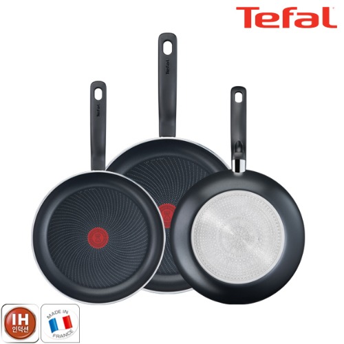 테팔 팬&냄비 인덕션 스타트이지 3종세트 (프라이팬 28cm + 32cm + 볶음팬 28cm)	STEY_FP28_32_WP28
