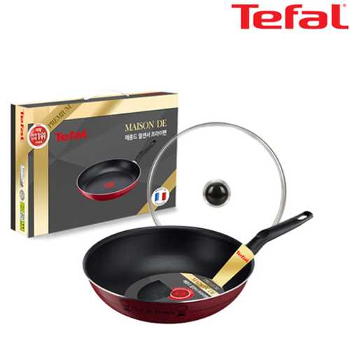 [테팔] 메종드 열센서 이지그립 멀티팬 28cm+유리뚜껑 CT1-MEGW28G