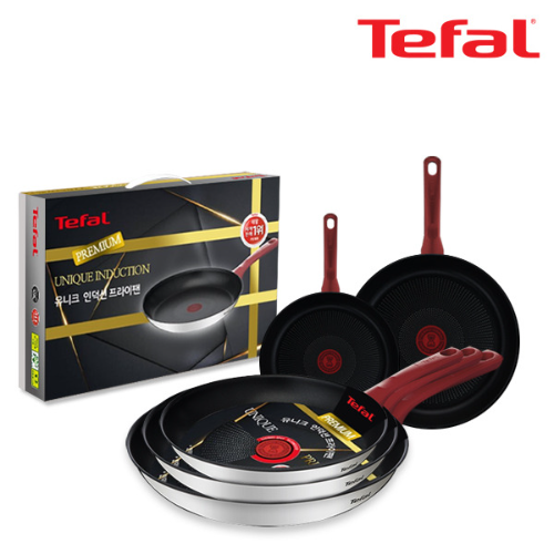 [테팔] 유니크 인덕션 프리미엄 프라이팬 20cm+24cm+26cm+28cm+30cm CT1-UQFP2024262830