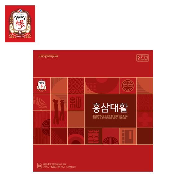 [정관장] 홍삼대활 70ml*30포