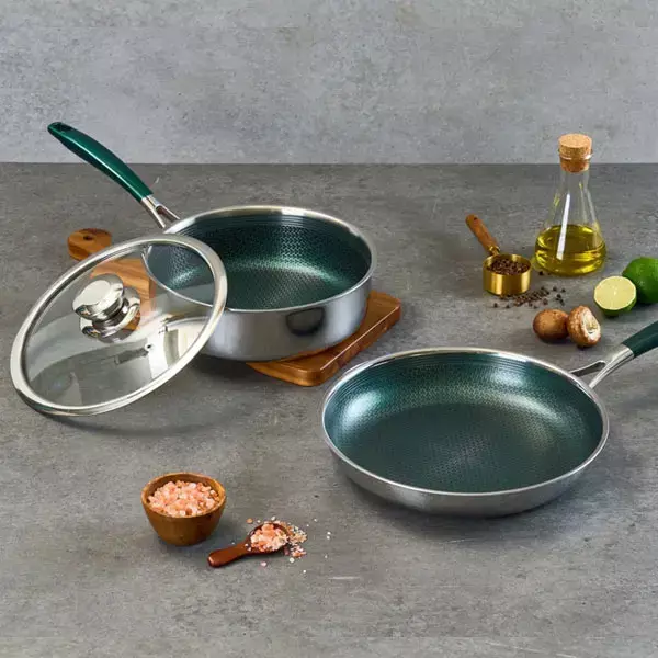 [클래딘] 이연복셰프 코아 테트라 3PLY 후라이팬2종3p