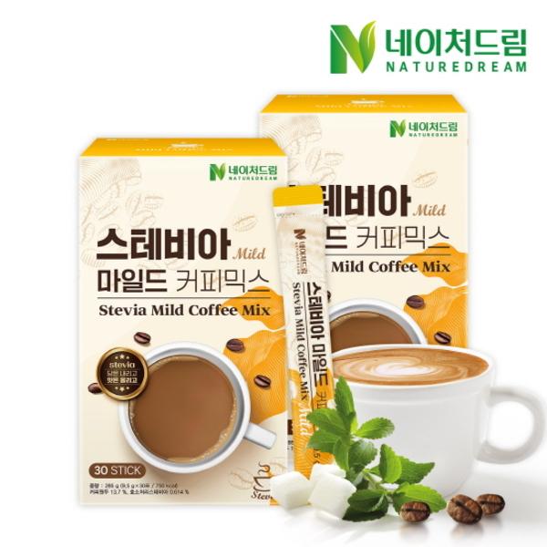 네이처드림 스테비아 마일드 커피믹스 9.5g x 30포가격 인상