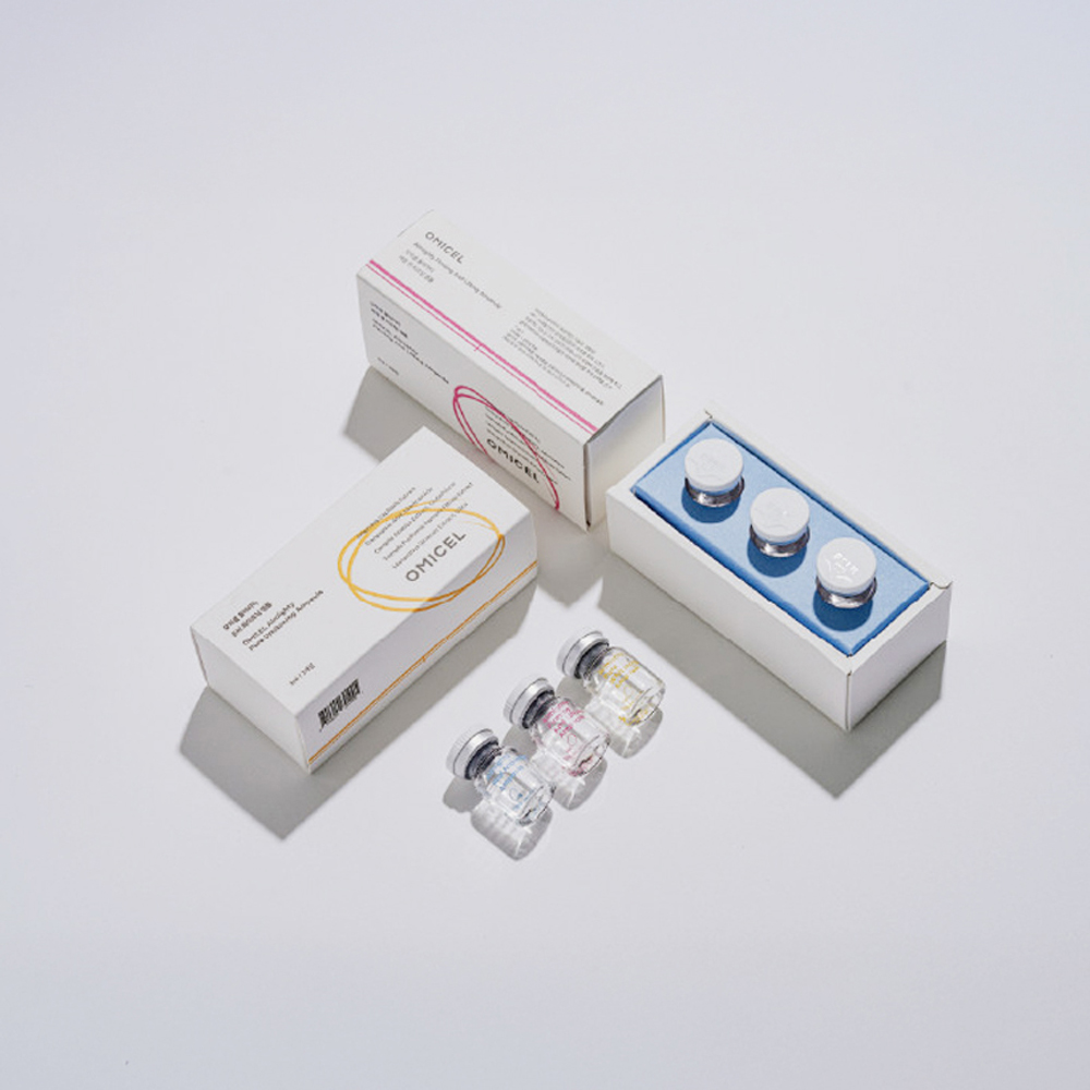 오믹셀 올마이티 리얼 앰플 3ml x 3앰플 (안티링클,퍼밍앤리프팅,화이트닝)