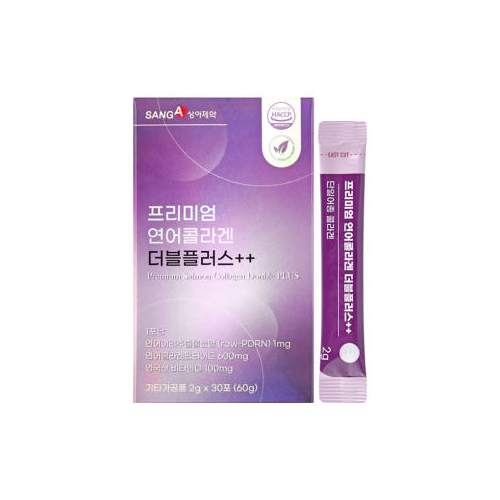 [상아제약]프리미엄 연어콜라겐 더블플러스++2g x 30포(1개월분)