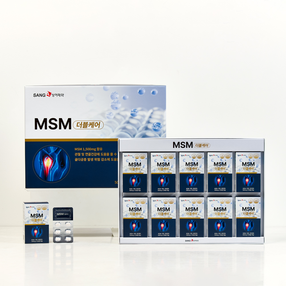 상아제약 MSM 더블케어 영양제