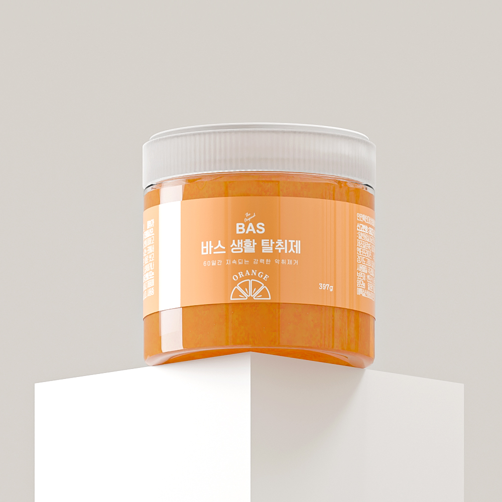 BAS 생활 탈취제 397g 오렌지 2개