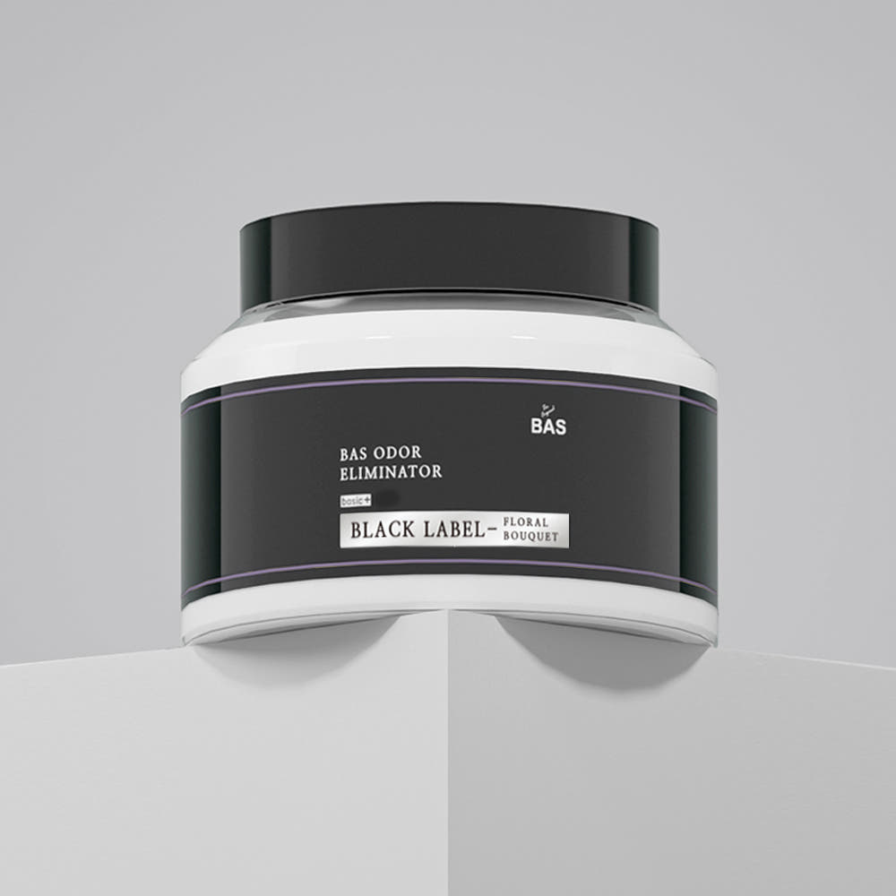 BAS 블랙라벨 탈취제 베이직플러스 350g 플로럴부케향