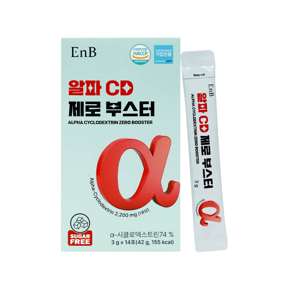 이엔비 알파CD 제로 부스터 3g x 14포