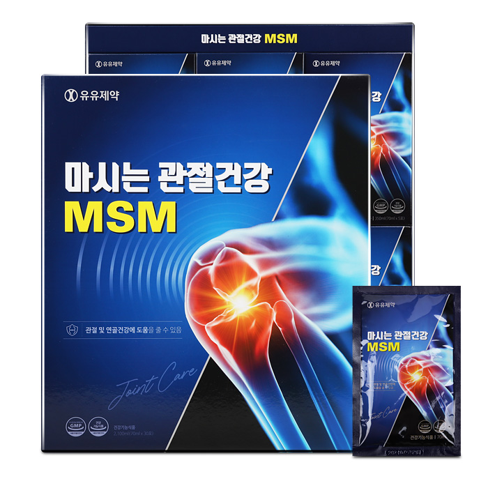 유유제약 마시는 관절건강 MSM 70ml x 30포