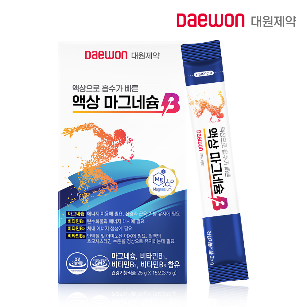 대원제약 액상 마그네슘B 25g x 15포
