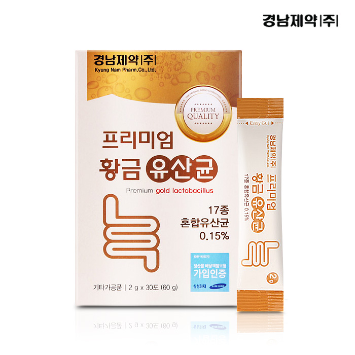 경남 프리미엄 황금유산균 2g x 30포