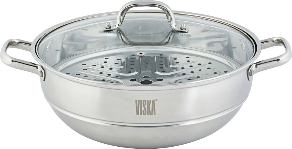 비스카 스테인레스 34CM 찜솥세트 VK-SP340