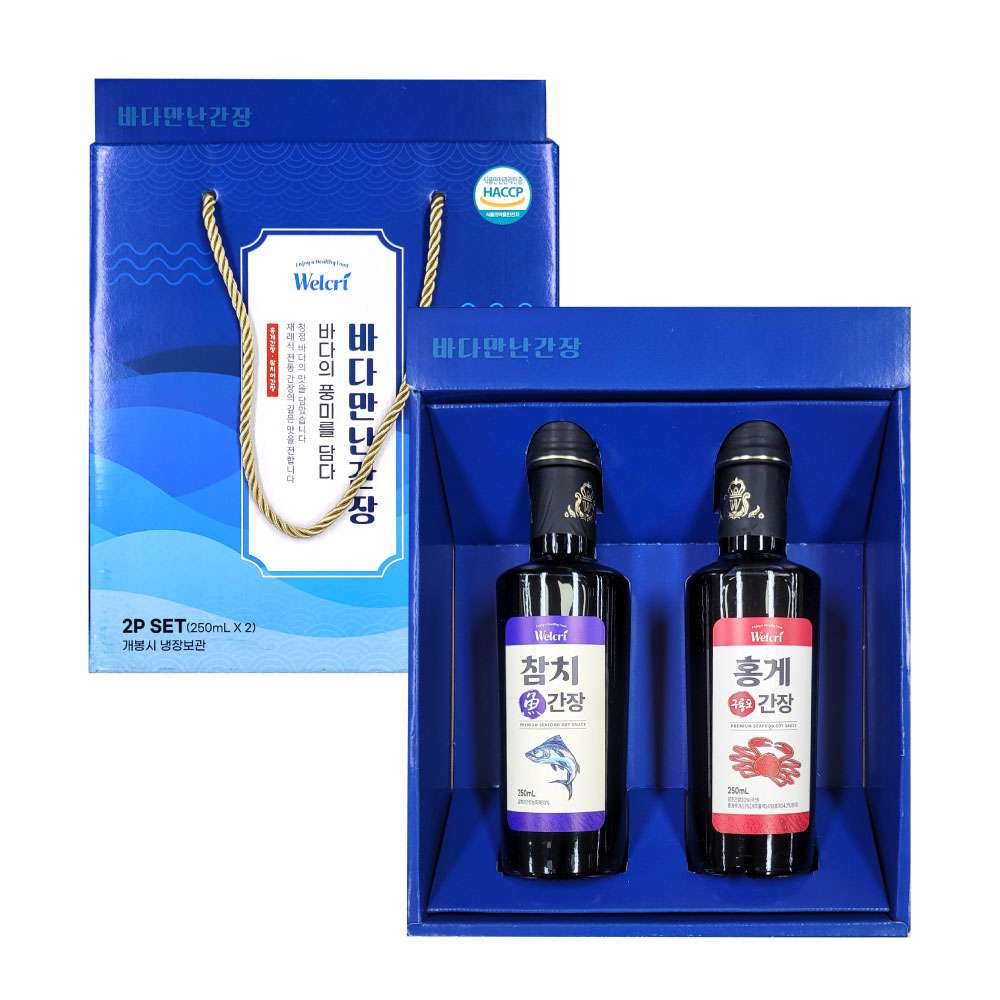 웰크리 바다 만난 간장 2P(250ml)