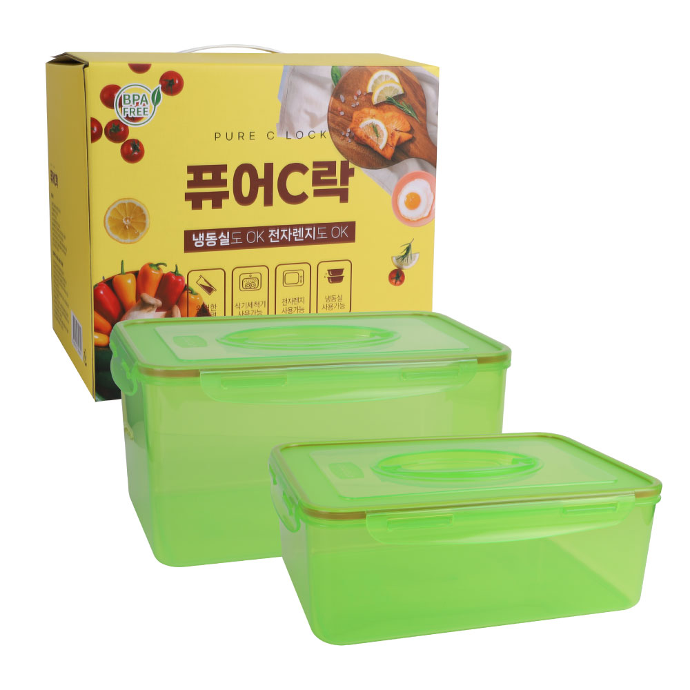 퓨어C락 2P 그린