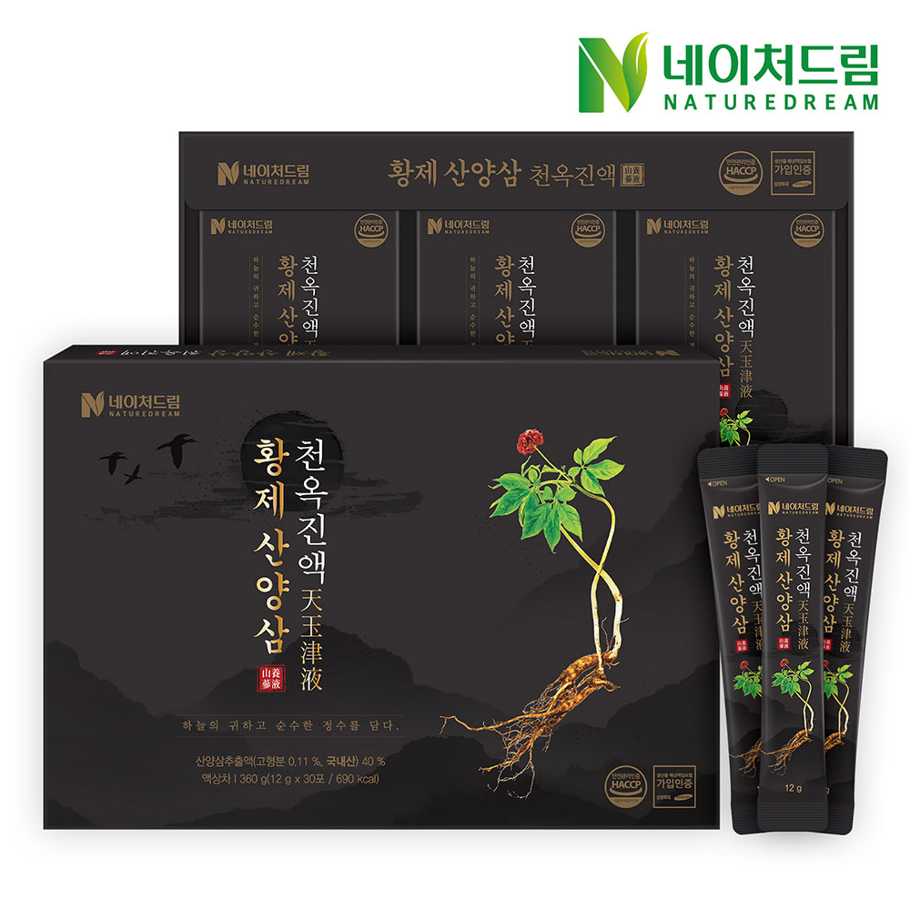 네이처 황제 산양삼 천옥진액  12g x 30포