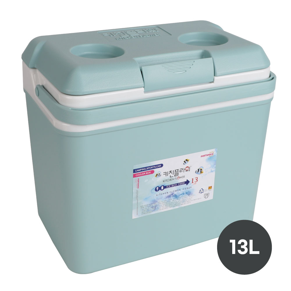 키친플라워 아이스박스 13L