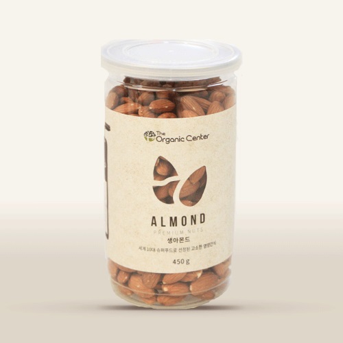면세 [라온오가닉] 생 아몬드 (450g)