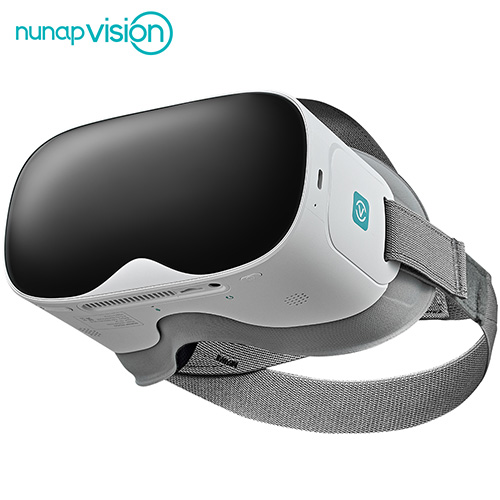 [뉴냅비전] AI 시지각 뇌 훈련 트레이닝 VR 눈 운동기구 홈케어 디바이스 NUNAPVISGE