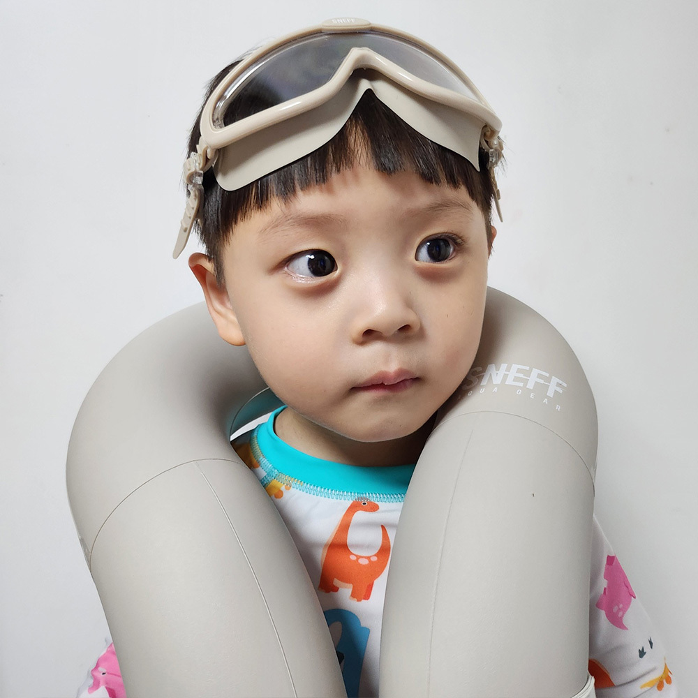 [스네프] 아동용 와이드 물안경+전용파우치(귀마개 사은품증정)