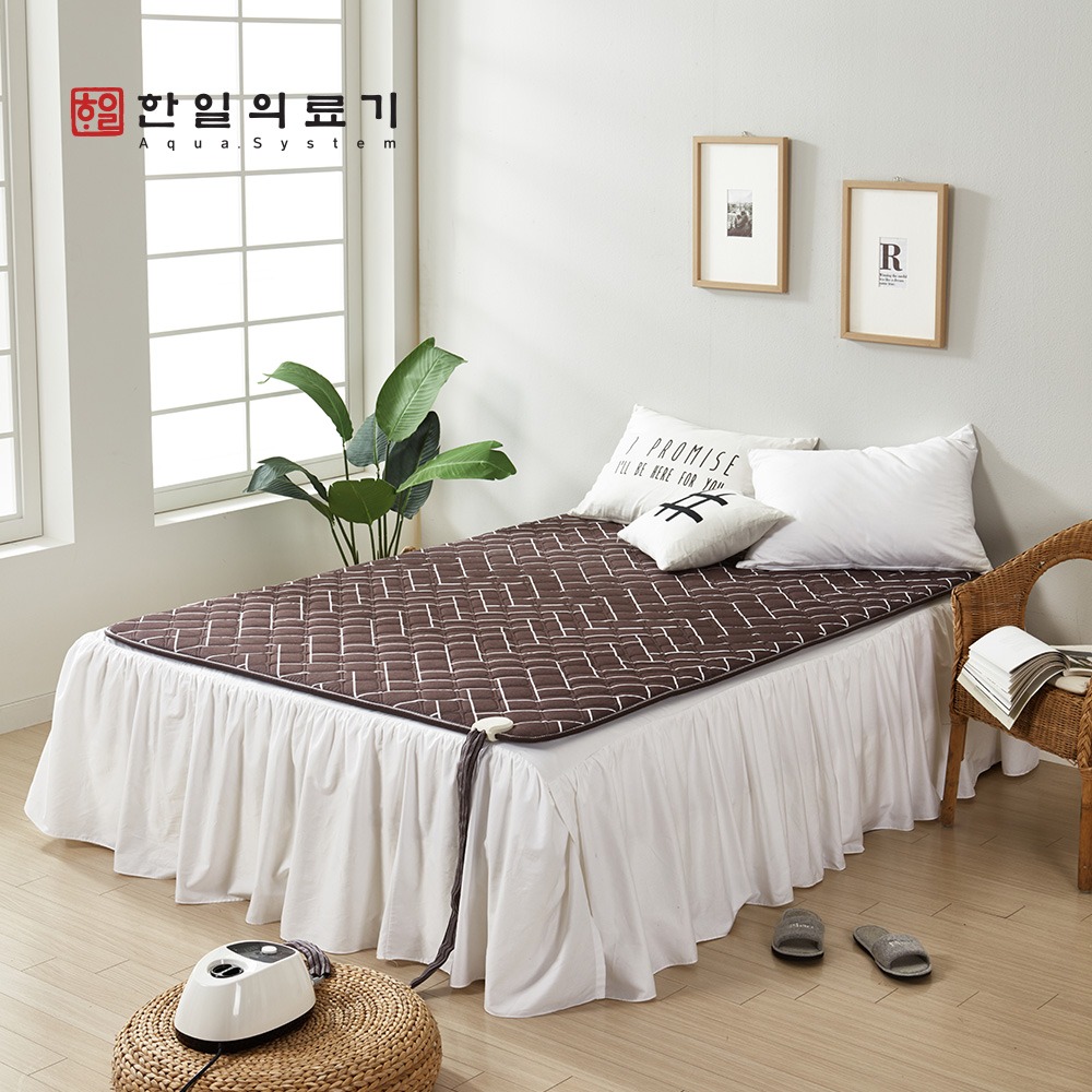 [한일의료기 돌·흙침대] 브라운 온수매트
