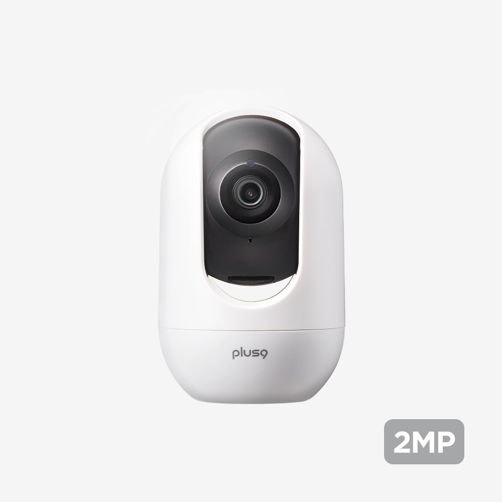 플러스나인 홈카메라 가정용 CCTV 펫캠 200만화소 회전형(JP-2MH-1)