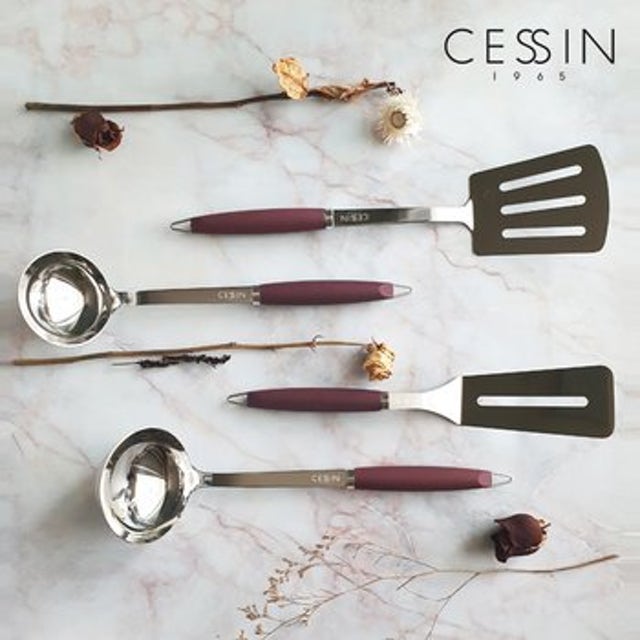 [퀸센스] CESSIN 프리미엄 스텐 조리도구 4종 세트 와인
(재고 소진후 단종)
