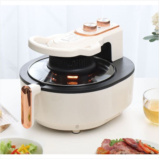 스벤 보이는 에어프라이어 6L(다이얼) SAF-6500T  (블랙만 가능 / 아이보리 품절)