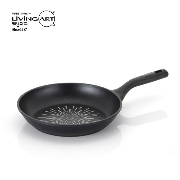리빙아트 IH 코팅 팬 (후라이팬 28cm) 인덕션 가능