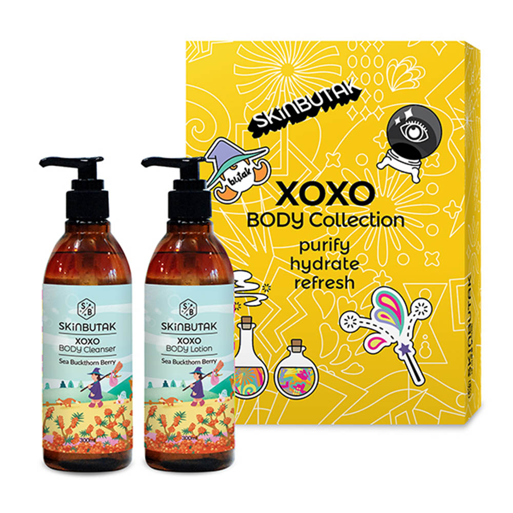 [신세계백화점 판매용] 스킨부탁 XOXO 바디컬렉션(바디클렌저 + 바디로션)