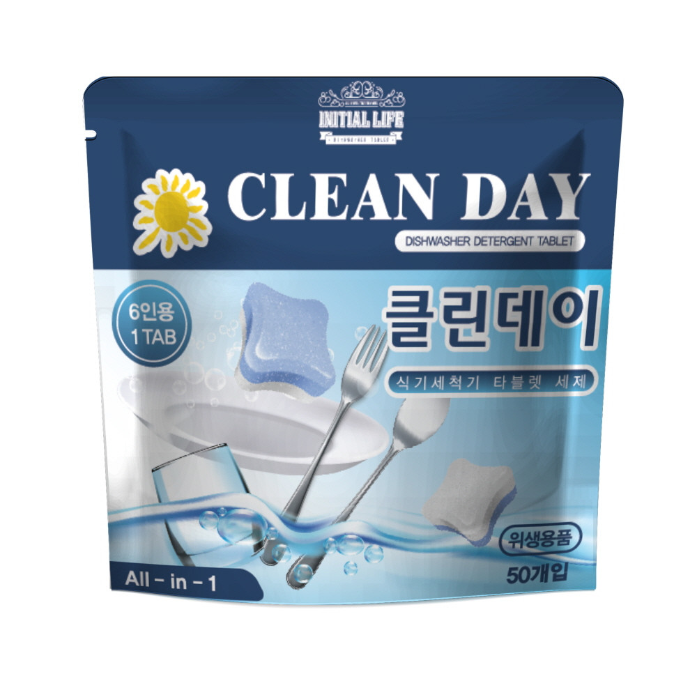 [클린데이] 식기세척기 타블렛 세제 50개입