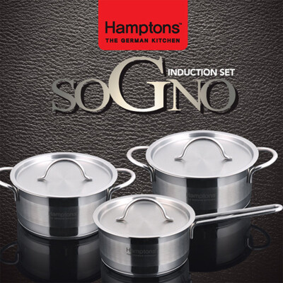 [Hamptons]독일햄튼 소노(SOGNO)인덕션 냄비세트(6P)(HTS-16S18P20P)