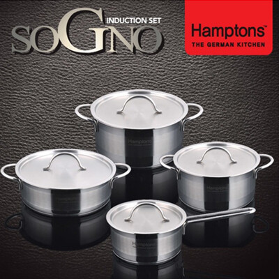 [Hamptons]독일햄튼 소노(SOGNO)인덕션 냄비세트(8P)(HTS-16S18P20P22C)