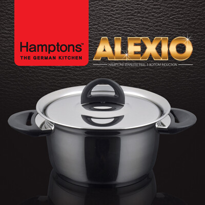 [Hamptons]독일햄튼 알렉시오 인덕션 냄비 20CM(양수)(HALX-20P)