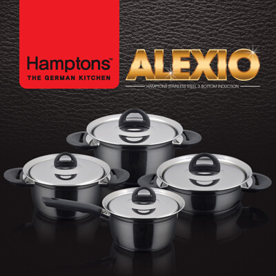 [Hamptons]독일햄튼 알렉시오 인덕션 냄비4종세트-B(HALX-6S8P2P20C)