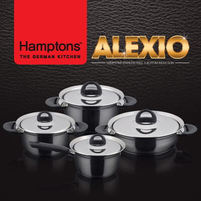 [Hamptons]독일햄튼 알렉시오 인덕션 냄비4종세트-C(HALX-6S8P2P24C)