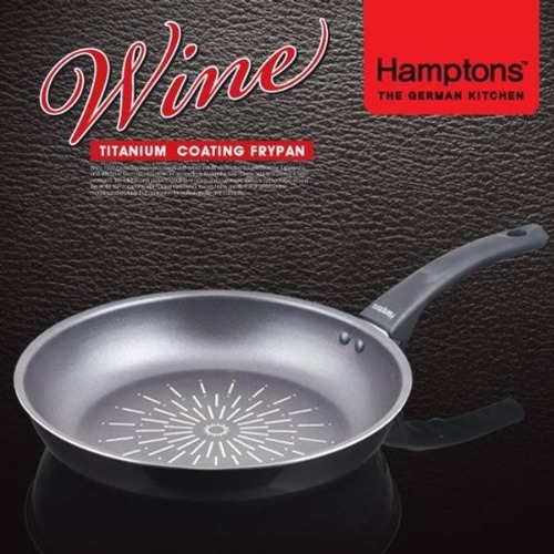 [Hamptons]독일햄튼 와인 티타늄 인덕션 후라이팬(HTW-28W)