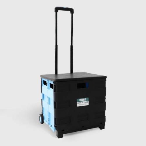 코드리빙 접이식 쇼핑카트(35KG)+뚜껑 CODE-FC35KCB